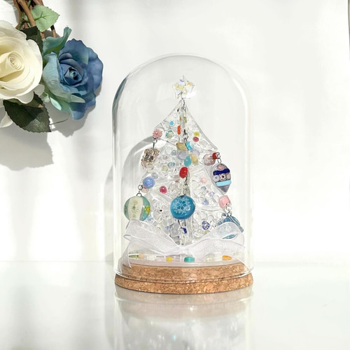 再販》ベネチアンガラス キラキラ オーナメントが揺れるクリスマス