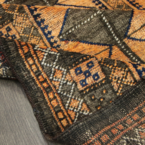 アンティーク アフガニスタン トライバルラグ バルーチ族 オールド