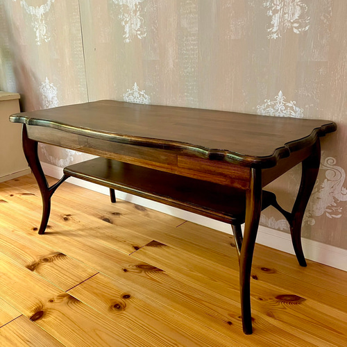 アンティーク風ソファーテーブル サイドテーブル 小さな家具屋 通販