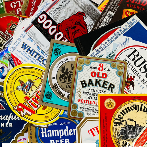 ヴィンテージ リキュール ラベル 50枚アソート ジャンクジャーナル