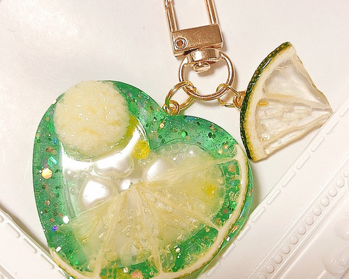 Summerソーダ トラ シャカシャカキーホルダー フェイクスイーツ