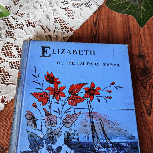 ゜+ 19世紀 洒落たボタニカルイラスト付き表紙 ヴィクトリア朝 英国