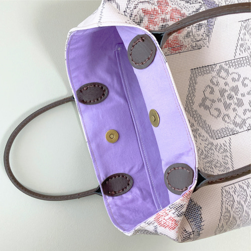 再販】村山大島紬◇着物にも洋服にも合うミニバッグ◇カジュアル