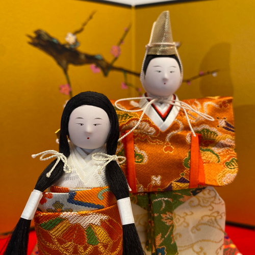 雛人形 趣味のお人形 次郎左衛門立雛（じろうざえもんたちびな