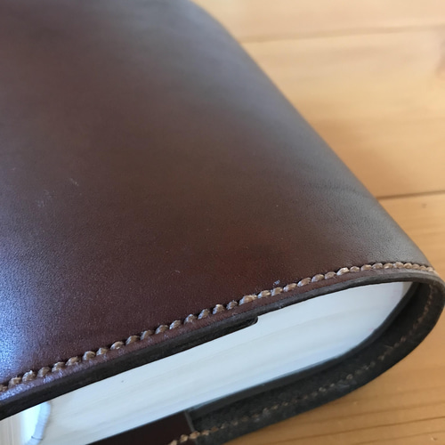 2017年新改訳聖書カバー／本革 ブックカバー kacco❄︎鹿の子 通販