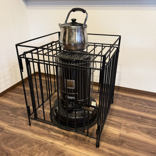 トヨトミ対流型石油ストーブ KS-67H ブラック対応｜異形鉄筋ストーブ