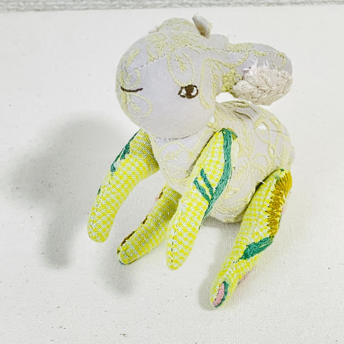 ミナペルホネン うさぎ ぬいぐるみ ハンドメイド ラビット ウサギ Mina
