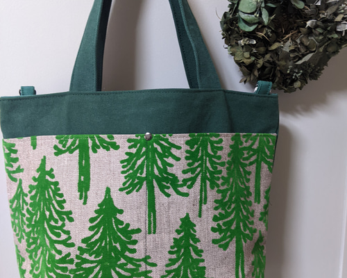 s*o様 ミナペルホネンrosy mint トートバッグ ハンドメイド s*o様 ミナ