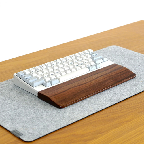 ｳｫﾙﾅｯﾄ・ｵｰｸ無垢材】 HHKB用リストレスト オスモオイル仕上げ