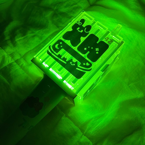 NCT ペンライト アクリル プレート 1枚 草鈍器 アクリル板 [正面用