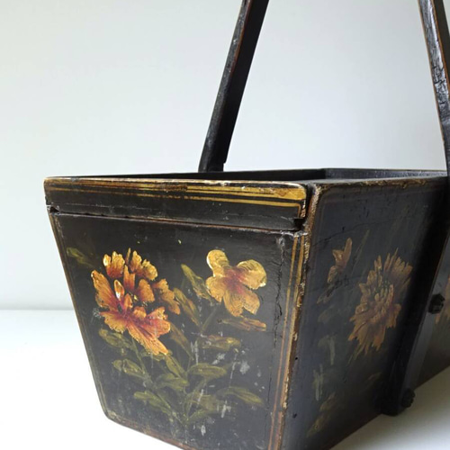 フランス 1900年代 裁縫 木箱 ソーイングボックス アンティーク その他