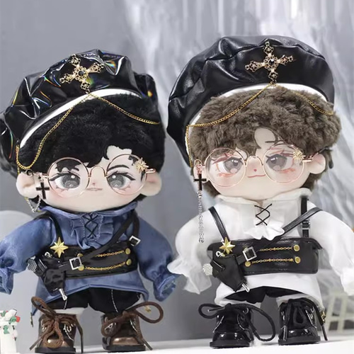 20cm着せ替えぬいぐるみ服 宇宙アイドルセット 2種類 着せ替え人形