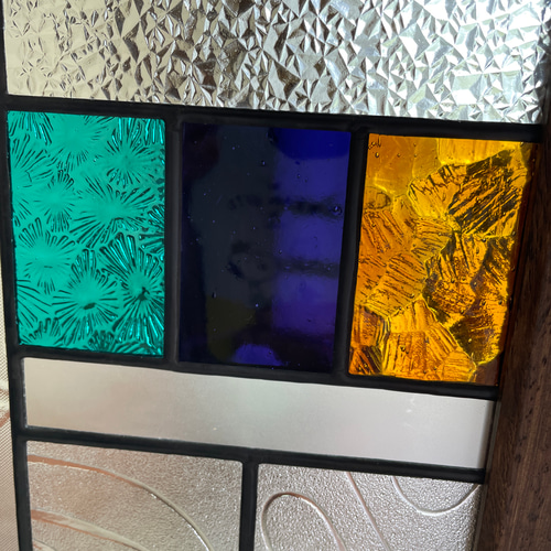 ステンドグラス パネル 昭和レトロ ガラス引き戸 その他インテリア雑貨