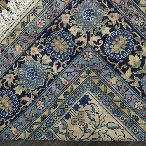 ヴィンテージラグ ペルシャ絨毯 庭園模様 ヘシティデザイン オールド