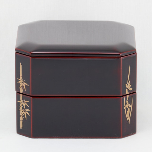 輪島塗 手提げ木箱入割子弁当箱2点 輪島塗 手提げ木箱入割子弁当箱 ③