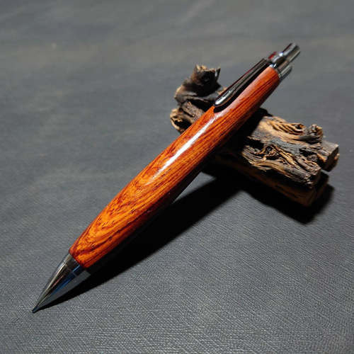 バーミーズローズウッド ウッドシャープペンシル 【送料・ギフト