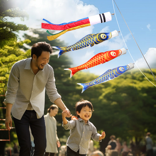 鯉のぼり こいのぼり 光鱗鯉 1.5mセット 金箔 ベランダ 2025年度