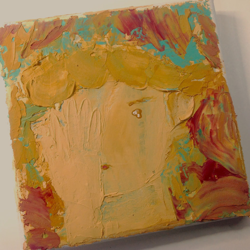 原画 抽象画 アクリル画 手描き モダンアート テクスチャ―アート 幸せ