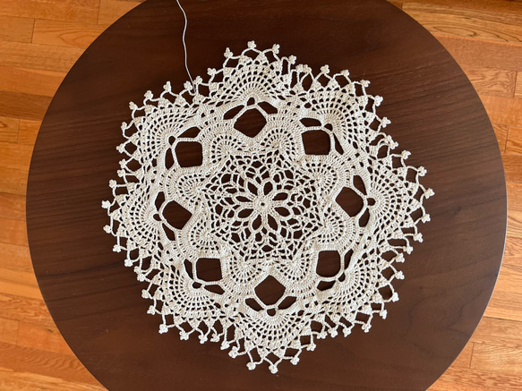 ハンドメイド レース編みドイリーNo.47(2) その他インテリア雑貨 Kazoo