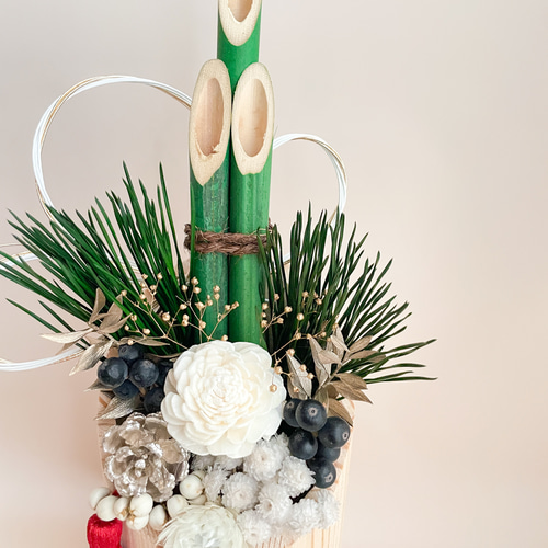 まだ間に合う】大きな新年を彩る門松のお飾り 置物タイプ お正月 門松