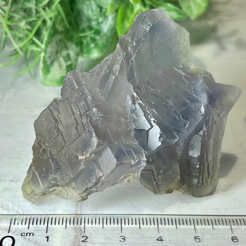 パキスタン産 ブルー フローライト クラスター 蛍石 ラフストーン 原石