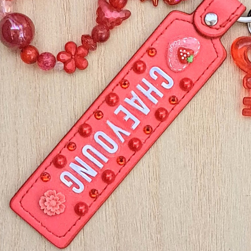 TWICE チェヨン キーホルダー レッド キーホルダー イミュ 通販