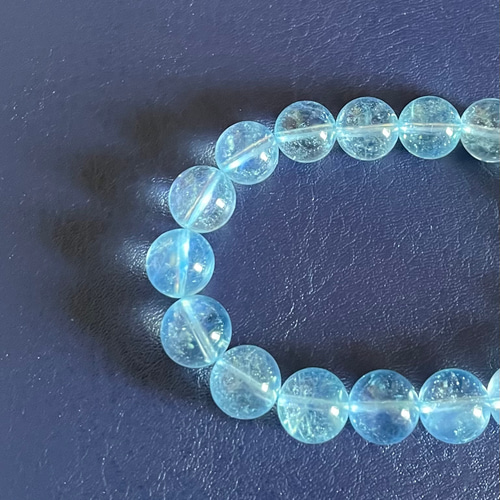 ピンクシラーアクアマリン#ap02〔激レア〕 ブレスレット サルサパリラ