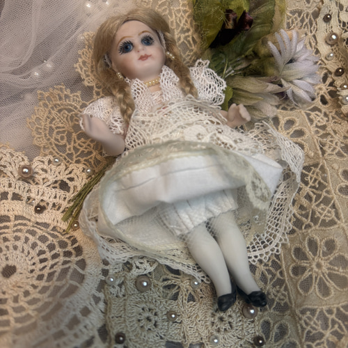 ミニョネット・ミニビスクドールB（三つ編み） その他人形 A-C-HEART