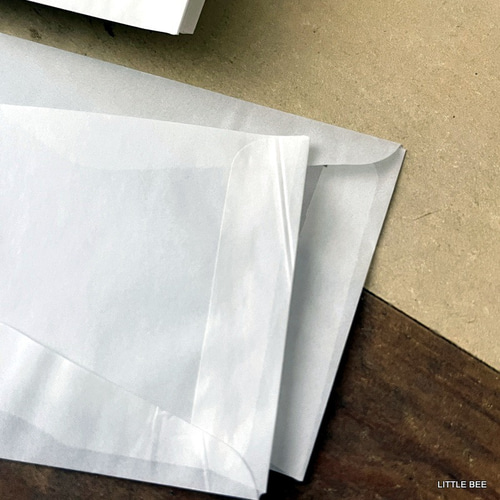 252・【SALE/在庫限り】グラシン封筒 横型 30枚 封筒 グラシン 紙もの