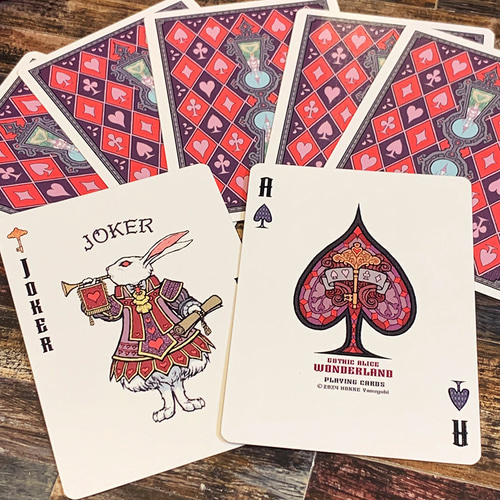 GOTHIC ALICE WONDERLAND Playing Cards (オリジナルトランプ