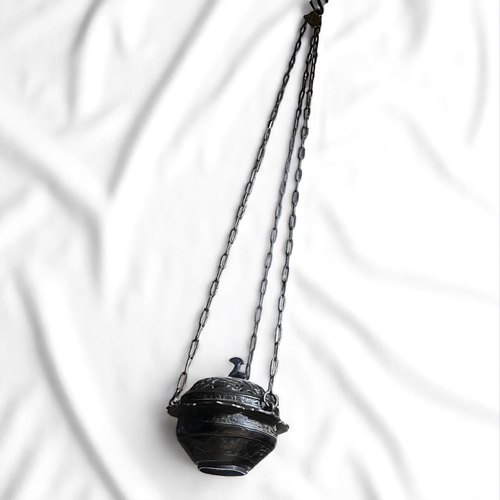 釣(吊)透香炉 安土桃山時代 ディフューザー・アロマポット antique art