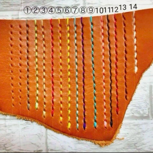 2枚ポケット付き 栃木レザー キャメル iPhoneケース 手帳型 本革