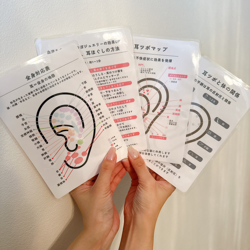 耳ツボジュエリー | 耳つぼ辞典mini vol.1 | 耳つぼマップ その他