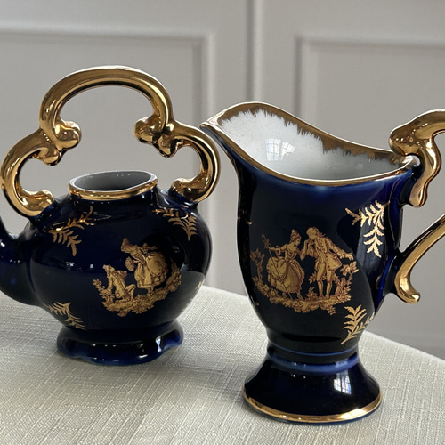 フランスVintage Limoges リモージュ G.L. 磁器 水差し クリーマー