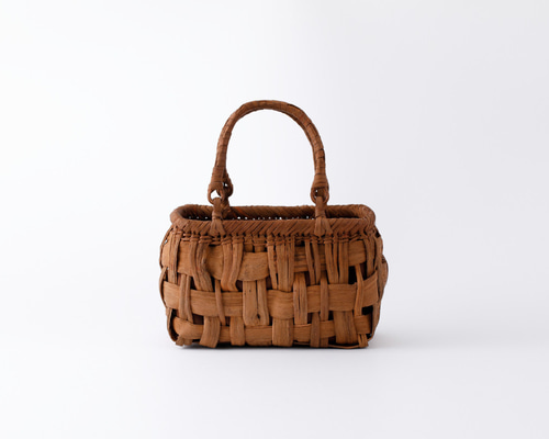 国産 山葡萄蔓かごバッグ 山ぶどう つるかごバッグ 【山形県村山市