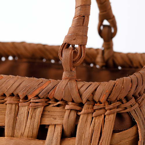 国産 山葡萄蔓かごバッグ 山ぶどう つるかごバッグ 【山形県村山市