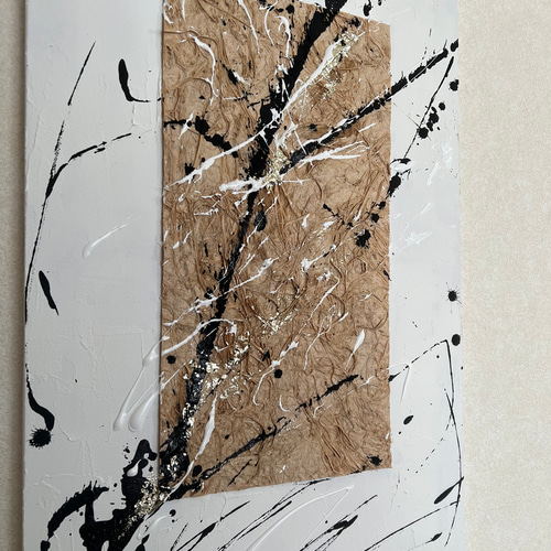 長夜 Cho Ya 】原画/和風/禅/絵画/アート/抽象画/ニュアンス/モダン