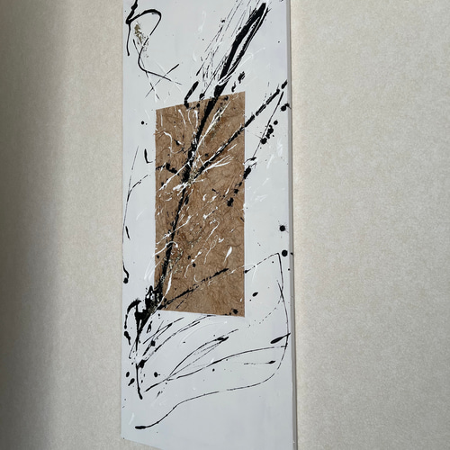 長夜 Cho Ya 】原画/和風/禅/絵画/アート/抽象画/ニュアンス/モダン