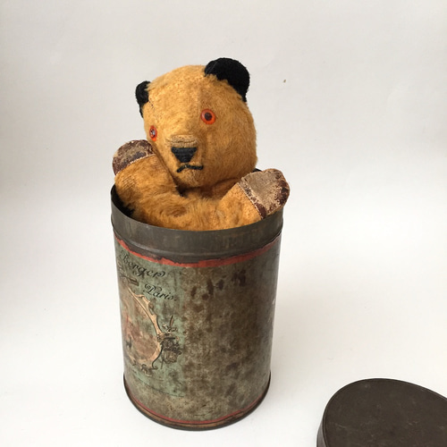 アンティークスーティーベアのpuppetパペット イギリス くまぬいぐるみ