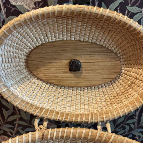 ナンタケットバスケット オーバルパース7インチ かごバッグ Bebe 通販