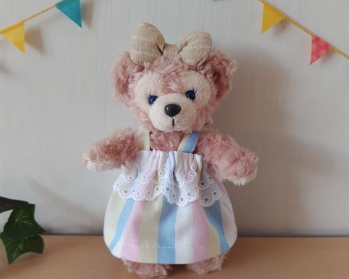 シェリーメイ*ダッフィー【ぬいぐるみバッジ・ぬいば】コスチューム