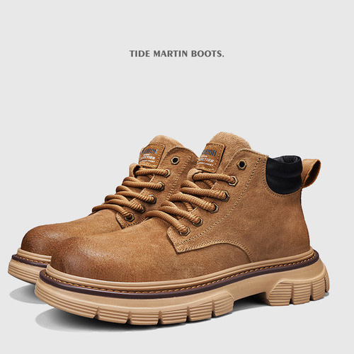 2026 年新作 冬季加毛仕様 ワークブーツ カジュアルブリティッシュ風