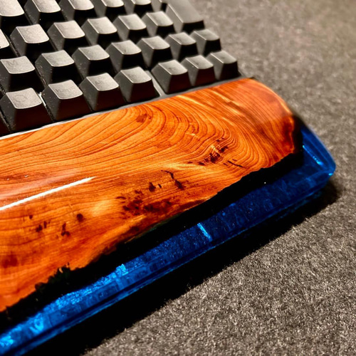 アームレスト パームレスト リストレスト マウスパッド 木製 無垢材