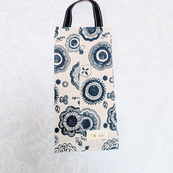 ころりんバック キルティング トートバッグ 北欧花柄 トートバッグ