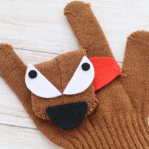 手袋シアター「さっとにげました」 雑貨・その他 chay839 通販 8738595