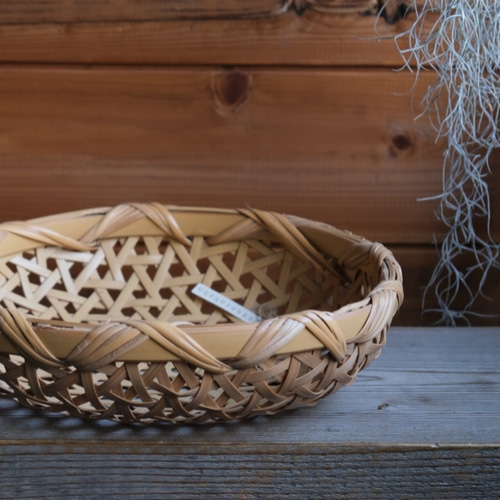 SALE！】鉄線編みのざる【竹かご】 その他素材 けせら工房 通販