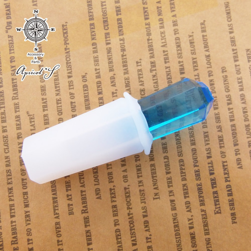 レジン用 宝石 水晶・縦長 シリコンモールド 型 (1個) / モールド