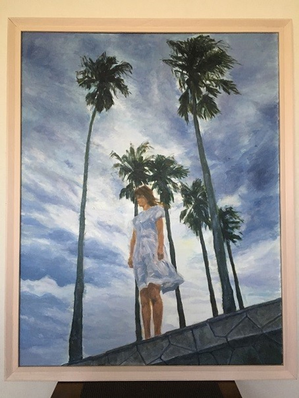 夕浜 F50号油彩 絵画 C.P.C.art&interior 通販 8404570｜Creema