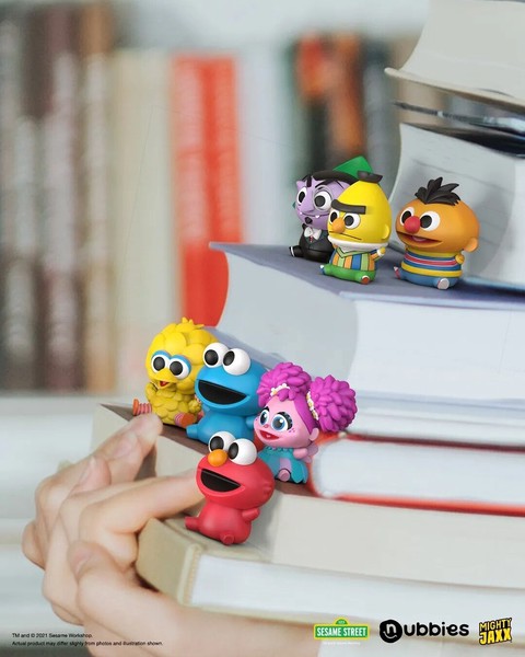 フィギュア】「MIGHTY JAXX NUBBIES : セサミストリート」ブラインド