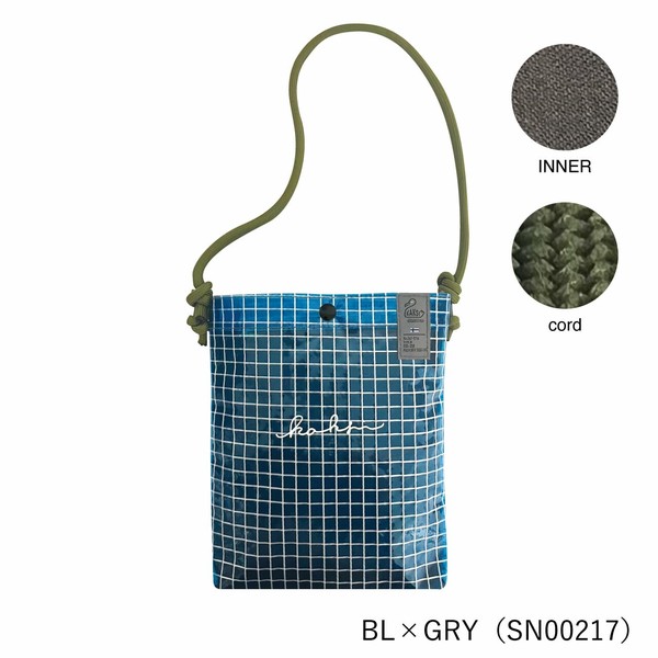 人気】KAKSI マルチポケットサコッシュ クリアバッグ 透明バッグの商品